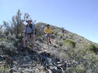 23-Bob_Sosoo_Val_Paul_hiking_down_a_hill