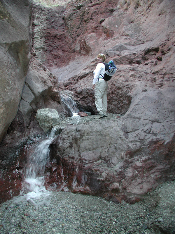 15-Kristi_and_a_waterfall-stream_from_the_spring