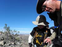 14-windy_on_ridgeline_and_peak-Kenny_holds_Daddy's_hand_for_balance