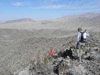 25-scenic_view_from_Peanut_Peak-Greg_and_Robin-we'll_go_down_that_slope