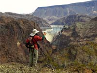 24-me_taking_pictures-Hoover_Dam,Bridge,Fortification_HIll_in_distance-from_Laszlo