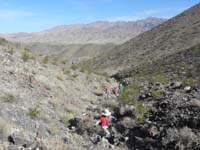 20-drainage_narrows_as_we_are_heading_toward_ridge_to_peak-Mt_Wilson_in_background