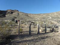 05-group_starting_hike_up_dirt_road_to_saddle-after_travelling_11_miles_on_dirt_road