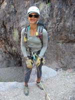50-Fabrienne_ready_to_rappel_down_again
