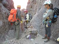 51-last_rappel_using_a_classic_cairn_anchor-rocks_were_thrown_down_from_higher_ledge(s)
