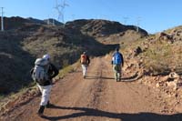 01-walking_up_Goldstrike_Parallel_Road_75B_before_Gold_Strike_Canyon_Rd