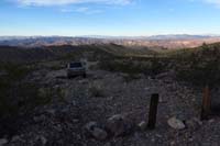 02-looking_back_to_trailhead_on_Black_Joe_Mine_dirt_road