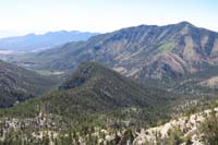 16-scenic_view_from_peak-looking_SE-Fletcher_Jr_below,Harris_Peak_in_distance