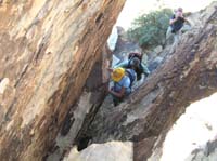 17-Lori_ready_to_climb_up_the_chimney