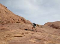 051-Chris_heading_up_another_steep_slab