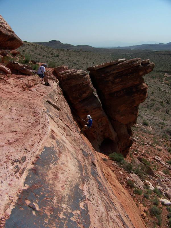 Rappelling