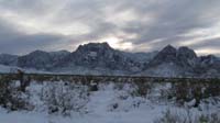 01-snowy_views_of_Red_Rock_to_west_at_sunset-Indecision_Peak,Mt._Wilson,Rainbow_Peak