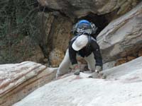 22-Larry_carefully_places_his_hands_and_feet_to_climb_over_this_rock