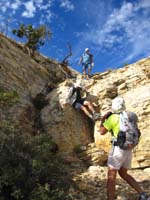 19-me_climbing_down_rock-from_Jen