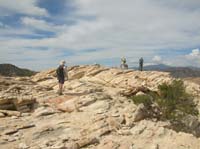 72-me_approaching_Hidden_Peak