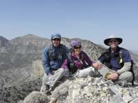 067-Ed_Luba_and_I_on_Pincushion_Peak_with_Damsel_Peak_in_background-quite_windy-layers_were_very_important_today