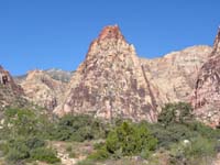 02-Mescalito_Peak-Fern_Canyon_to_right-we_are_taking_Pine_Creek_Canyon_to_left-then_right_fork_in_distance