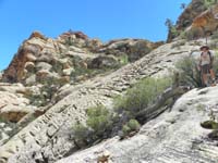 41-Mike_with_Mescalito_Peak_in_distance