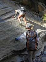 60-Jutta_taking_her_time_using_as_much_friction_as_possible_to_not_slide_down