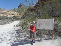 01-Kenny_at_trailhead_for_Calico_Tanks