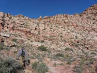 01-Peppe_(70_years_old)_heading_towards_Calico_Hills_from_Red_Springs