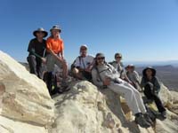 10-group_together_on_Calico_Tanks_Peak-minus_Peppe-Peak1