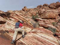 12-Kenny_scrambling-neat_strips-layers_of_sandstone