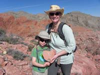 16-Kenny_and_Mommy_holding_heart_shaped_rock_Kenny_found