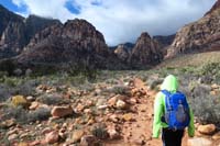 07-Kenny_on_the_trail_heading_to_Pine_Creek