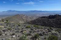 19-getting_close_to_the_ridgeline-looking_NE_to_easy_descent_except_for_one_class_5_section