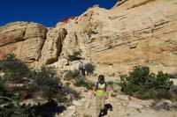 34-looking_back_as_Sarah_scrambles_down,Veronica_and_Lexi