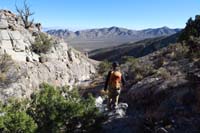 47-Ed_in_a_drainage_as_part_of_our_descent_route