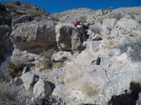 52-Luba_scrambling_down-from_GoPro
