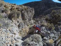 60-Luba_continuing_to_scrambling_through_the_drainage-from_GoPro
