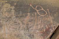 11-stumbled_upon_the_rock_story-John_first_noticed_this_petroglyph,then_following_pictographs