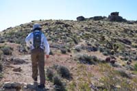 008-Kenny_leading_the_way_to_Muffin_Peak_ahead