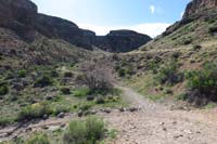 08-Rock_Garden-Cowboy_Cave_Trail_TJ-going_up_canyon