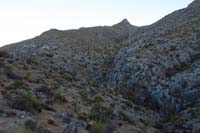 63-Waterworld_Canyon_we_ascended,Little_Red_Rock_Peak_in_distance
