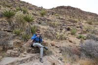 39-Kenny_getting_rocks_out_of_his_shoes,Brett_and_Stella_descending