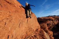 59-challenging_scramble_to_get_down_from_table_area