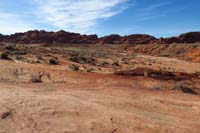 25-direct_path_to_dirt_parking_lot_on_desert_concrete_with_no_cryptobiotic_soil_to_disturb