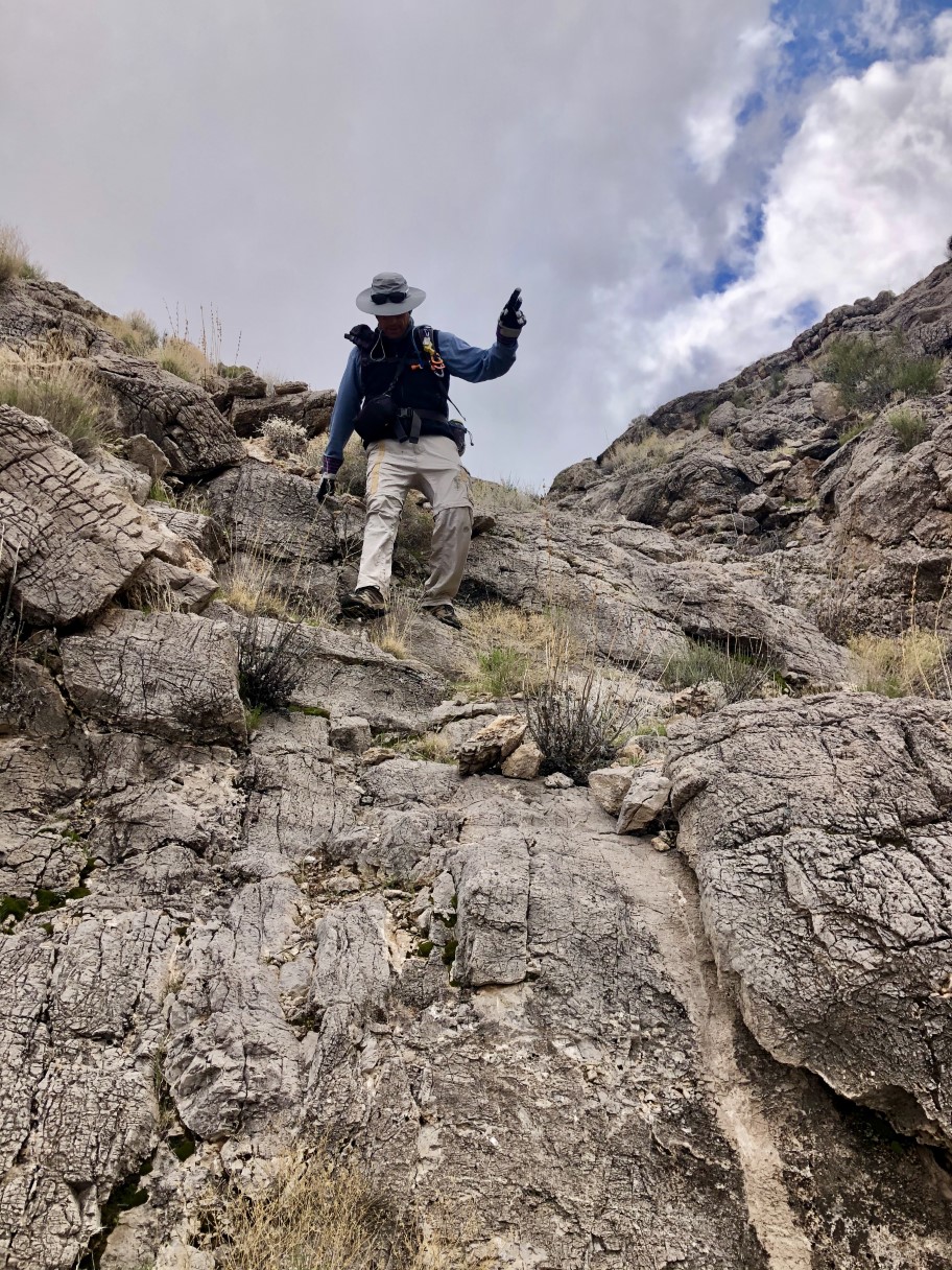 35-me_scrambling_down-from_Laszlo