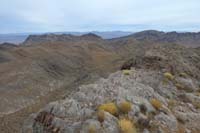44-scenic_view_from_peak-looking_SE-Fire_Peak_is_prominent_peak
