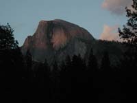 32-Half_Dome_at_sunset_from_Sentinel_Bridge