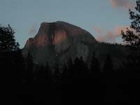 34-Half_Dome_at_sunset_from_Sentinel_Bridge