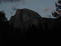 39-Half_Dome_at_sunset_from_Sentinel_Bridge