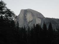 43-Half_Dome_at_sunset_from_Sentinel_Bridge