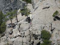 63-Kristi_on_trail_to_top_of_Yosemite_Fall