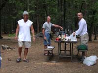 82-Peppe_Bruce_Dave_making_dinner_after_a_long_day