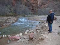 25-Jeff_along_Virgin_River_running_through_Narrows